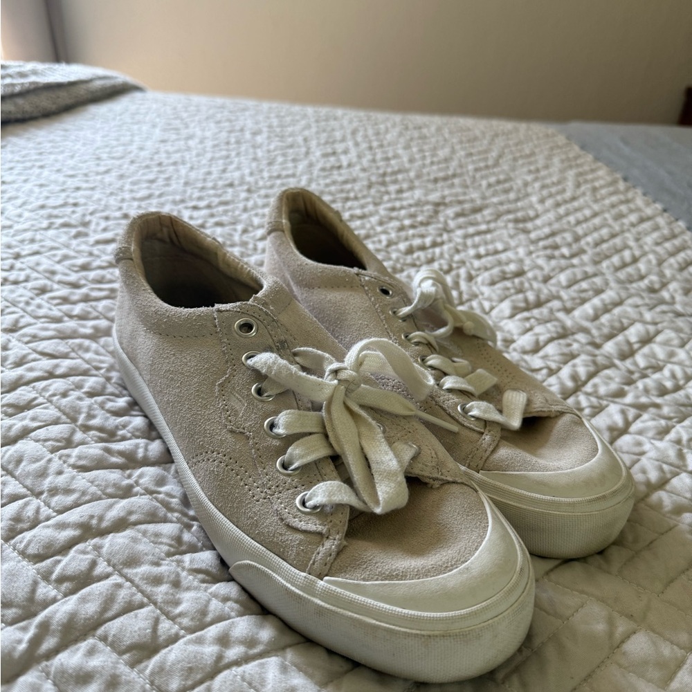 Keds Cream Canvas Sneakers